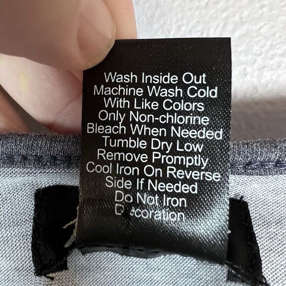 Joei & i Shirt Women’s Size 2X Short Sleeve Ruched & Side Tie Multicolor Stripe - Picture 10 of 10